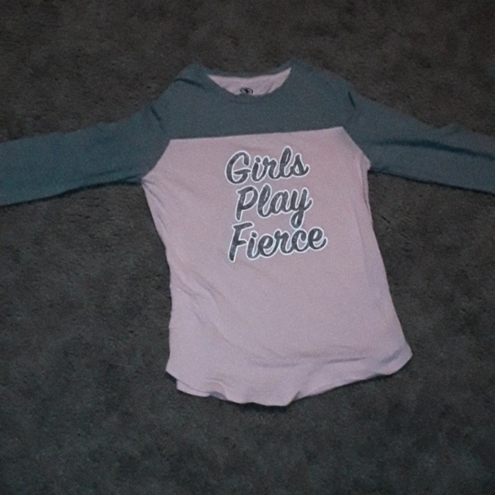 Long sleeve t-shirt (Girls Play Fierce)